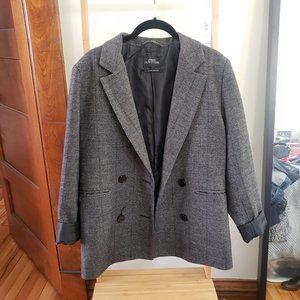 Urban Outfitters Oversized Tweed-Effect Blazer